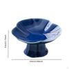 Ceramic Fruit Plate Cake Serving Dish Elegant Decorative Snack Tray Dessert Display Stand for
