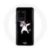 Case - Dab - Samsung Galaxy S20 Ultra - Soft - Black - Unicorn
