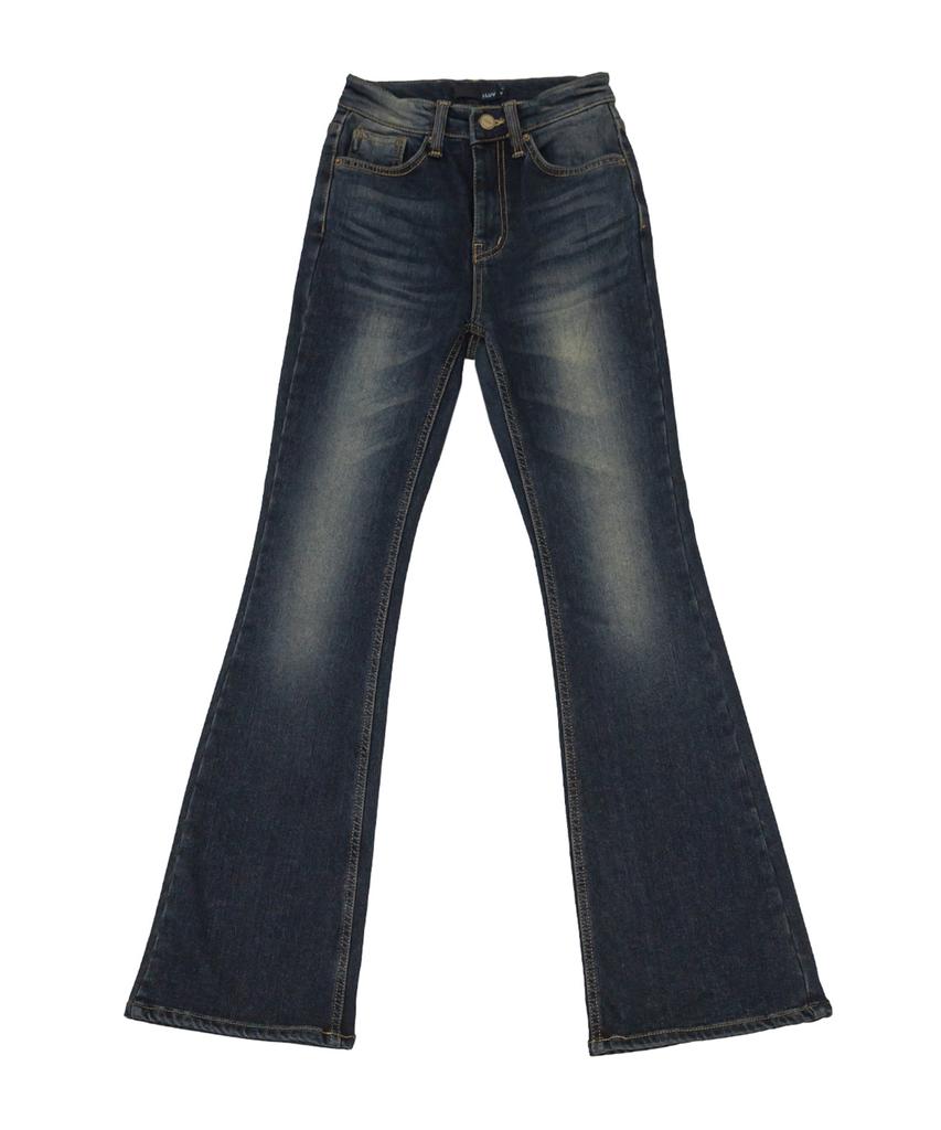 Eilubeu Выстиранные джинсы bootcut с высокой талией Aarbdp101P