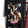Группа Slipknot IOWA Базовая Черная Футболка с Коротким Рукавом Черная Унисекс Перепечатка S5XL Унисекс Футболка