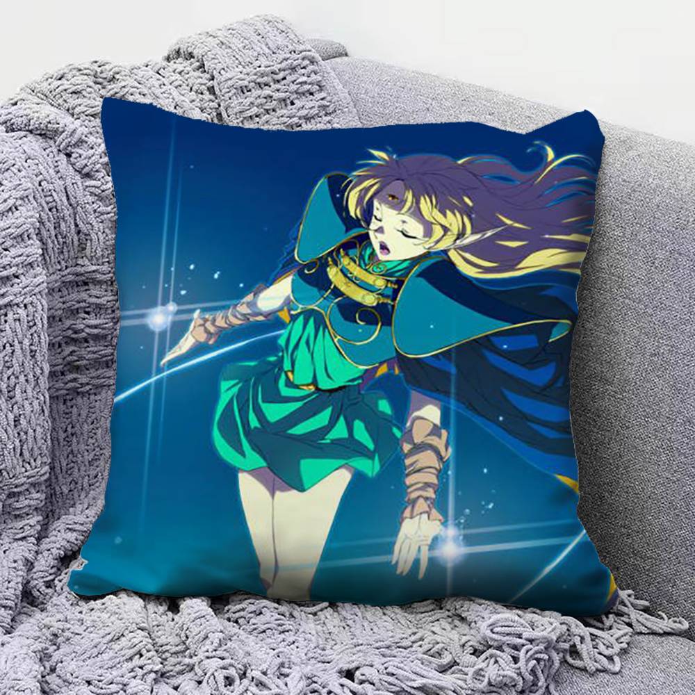 Record Of Lodoss War Anime Pillow Covers, Home Sofa Cushion Covers And Aecorative Custom