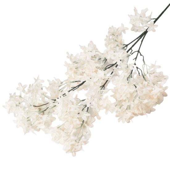 1 букет искусственных цветов сирени, не выцветающий, создающий жизненную силу, искусственный шелк, полезный искусственный крест, вишневый цвет, украшение для домашнего рабочего стола