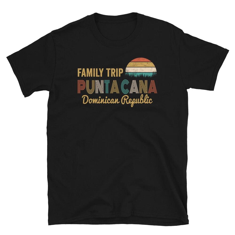 Family Trip Punta Cana Dominican Republic Vacation Short-Sleeve Unisex T-Shirt