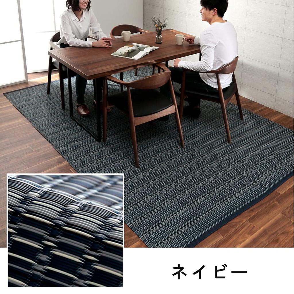 Коврик татами Ikehiko Domestic, мягкий для 6 татами между темно-синими ковриками, изготовлен из прочного полипропиленового материала, устойчивого к царапинам и устойчивого к царапинам.