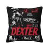 Dexter Morgan Trinity Cat Printing Pillowcases Cushion Cover Throw Pillow Cover Soft And Sweet Living Room Decorations Square