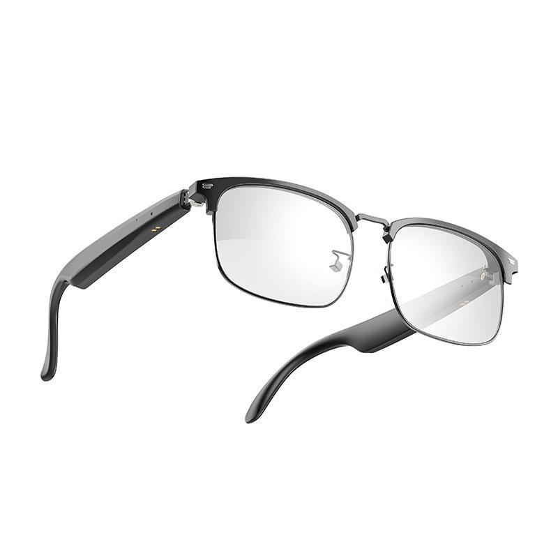 AI Bluetooth Smart Glasses 2025: Anti-shake Headset for Men & Women with Black Tech Translation Features