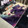 Purple Japan Anime Mouse Pad PC Cool P-pokemon Gamer Cabinet Keyboard Rug XXL G-gengar Extended Desk Mat Laptop Kawaii Mousepad