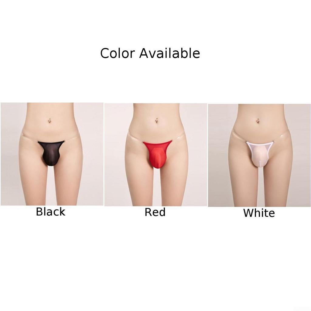 Прозрачные мужские трусы, удобные эластичные стринги