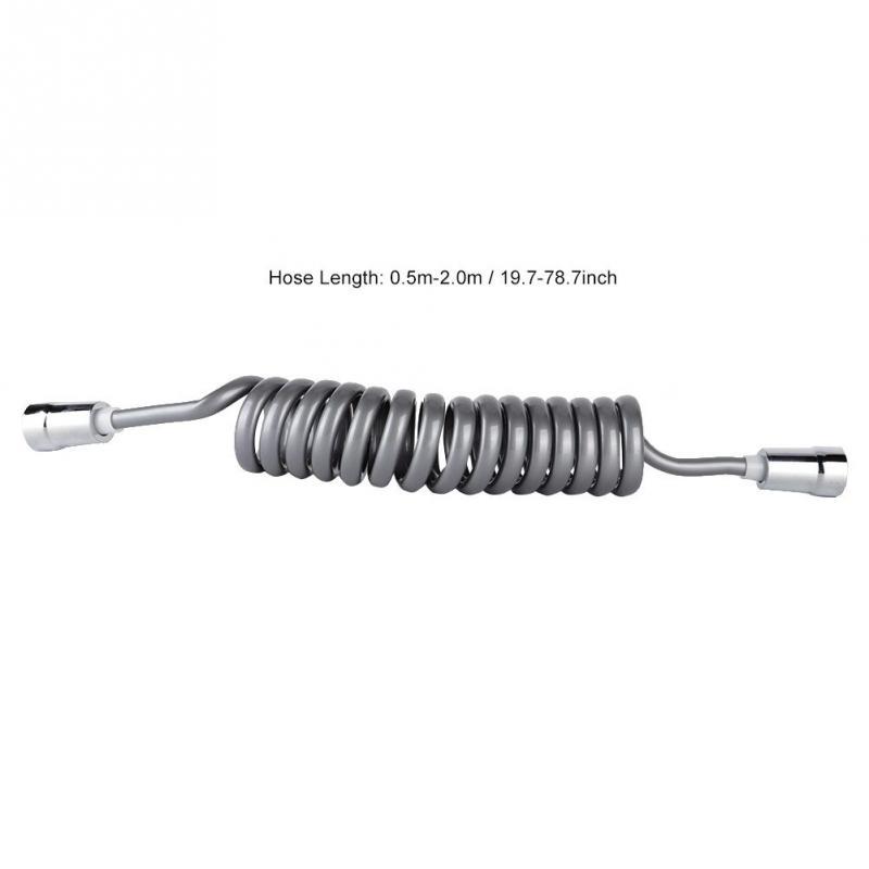 Новый гибкий шланг для душа из полиуретана + АБС-пластика серого цвета, распылитель для биде, аксессуары для ванной комнаты