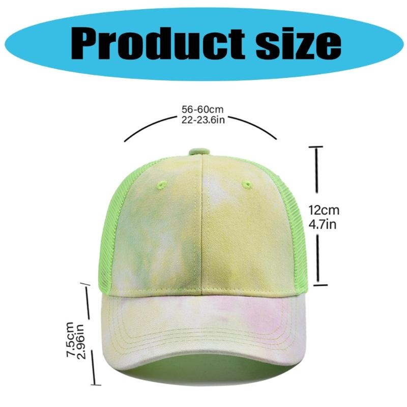 Baseball Hat for Girls Women Modern Mesh Casual Hat for Sports Gym Mountain Camping Hat Outdoor Activity
