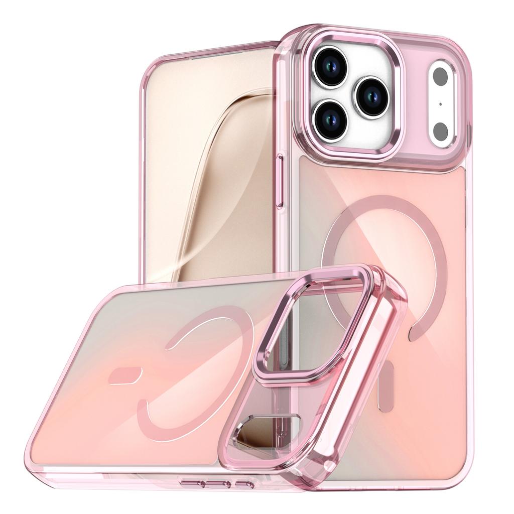 For iPhone 17 Pro Max Case Compatible with MagSafe Color Changing TPU Phone Back Cover