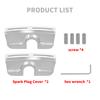 Motorcycle Spark Plug Head Bolt Cover For Harley Touring Electra Gllide Twin Cam Dyna Softail Fat Bob FXDF FLHX 1999-2017