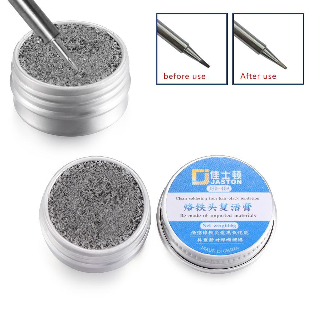 tool Black oxidation Non-stick tin Soldering Iron Tip Solder Cream Resurrection Plaster Refresher