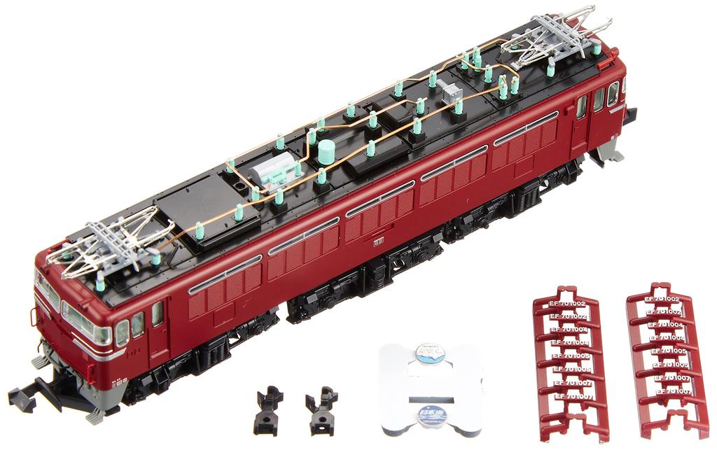 KATO N Gauge EF70 1000 3081 Electric Locomotive Model