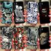 Чехол-череп в готическом стиле для OPPO A5 A9 A31 A53 S 2020 A94 A74 A54 A72 A52 A83 A91 A93 A15 Reno 5 Lite