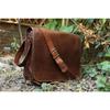 Vintage Bag Leather Messenger Genuine Men Shoulder Men's Travel Laptop Satchel
