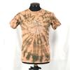 Ice Blue TATTOO / “Made In HELL” Short Sleeve T-Shirt [Men's S / Orange Tone] Vintage / Tops / Shirts(USED)