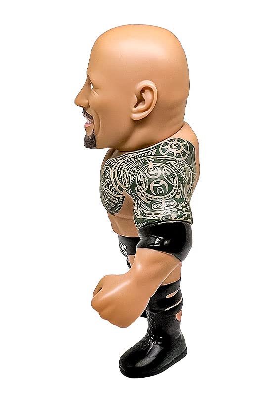 16d Soft Vinyl Collection WWE 021 WWE The Rock Soft Vinyl Painted Movable Figure [The Rock] Non-scale
