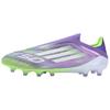 New F50 ELITE Artificial Ground Slip Resistant And Abrasion Resistant Coverage Soccer Shoes Unisex Purple JR5364
