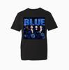 Floral Music Group T-shirt Blue Boy Band Reunion Graphic Concert Unisex T-Top