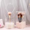 Clear Acrylic Dustproof Makeup Brush & Eyebrow Pencil Storage Box