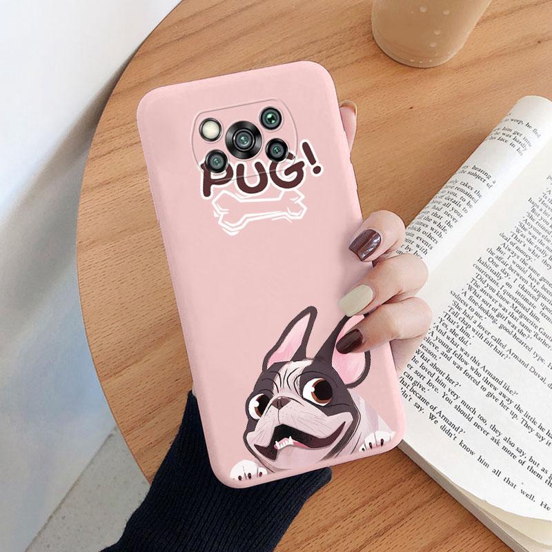 For Poco X3 Pro PocoX3 NFC Cover Cute Flower Phone Case For Xiaomi Poco X3 X 3 Fashion Dinosaur Silicone Bumper Soft TPU Coque