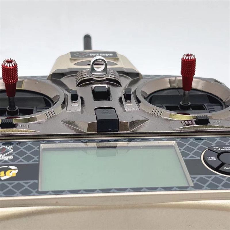 CNC Metal Hall Joystick Head Pair for RC Transmitter (Anti-slip, M3/M4)