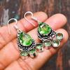 Tsavorite, Gemstone Solid 925 Sterling Silver Handmade Wonderful Jewelry Earring