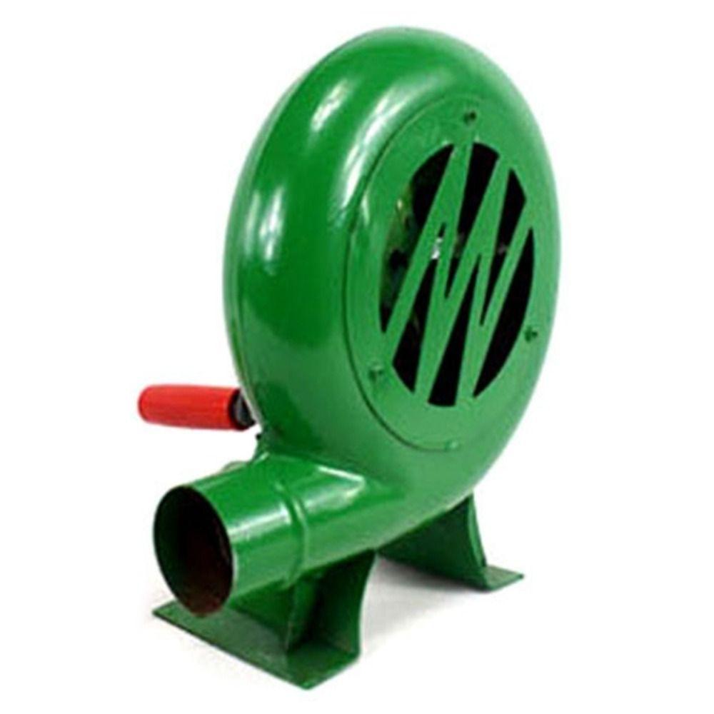 BBQ Picnic Household Blower Hand Crank Fan Manual Barbecue Booster Grill Fire Starter Air Blower
