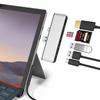 Anikks Surface Pro 7 Hub с 6 портами Порт HDMI Порт USB x 2 Порт Type C x 1 Кардридер Высокоскоростная передача данных Multi 6 в 1 Алюминиевый Surface Pro7