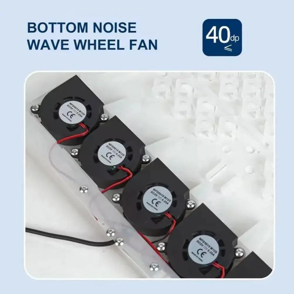 with 8/5 USB Fans USB Fan Blowing Seat Cushion Fast Blowing Car Seat Cooling Pad Truck Seats