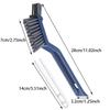 Multifunctional Hard Bristle Crevice Cleaning Brush Corner Window Gap Cleaning Brushes Tools for Kitchen Bathroom Household Use