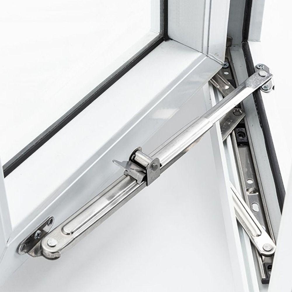 Steel Windproof Gusset Fixed Window Limiter Angle Controller Children Safety Lock Window Support