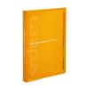 KOKUYO Campus Loose-Leaf Binder B5, 26 Holes, Holds Up To 100 Sheets, Orange Slide, RU-P333NYR