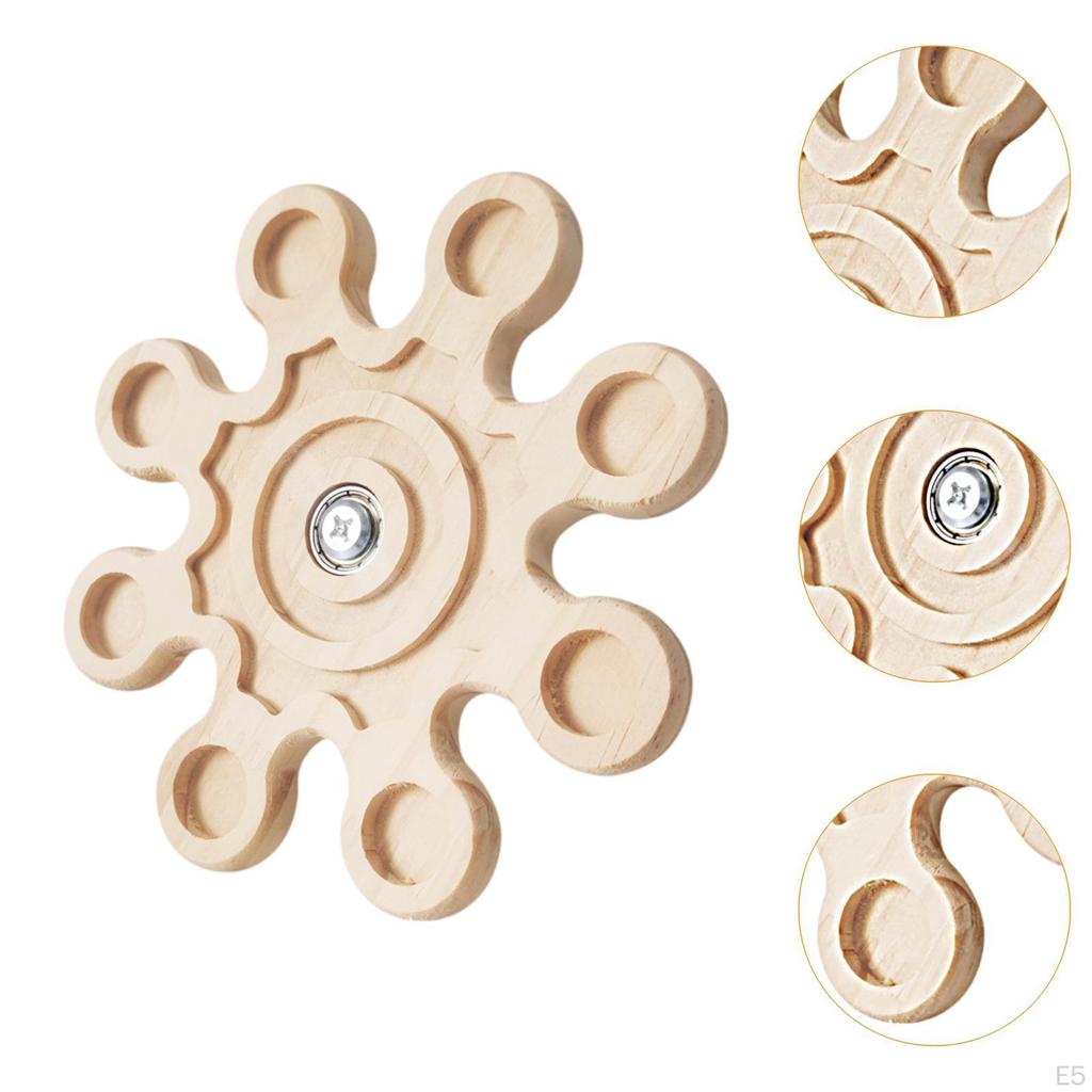 Chinchilla Molar Toy Cage Accessories Rotating Tooth Cleaning Interactive Hamster Chew Small Pet