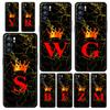 Мраморный чехол с буквой для телефона Oppo A17 A31 A54 A57 A78 A79 A98 Find X5 X6 Reno 6 7 8 10 11 12 13 F Pro 5G Мягкий чехол из ТПУ Fundas