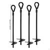 4Pcs Ground Anchors Tent Stakes Heavy Duty Accessories Camping Anchor Pegs for