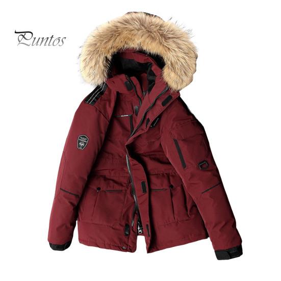 Мужская куртка-пуховик с несколькими карманами, капюшоном, отделкой из искусственного меха, длинными рукавами, ветрозащитным дизайном, уличное пальто, застежка-молния, карго-пуховик