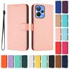 Realme10T Cases For Realme 10T Wallet Leather Flip Cases Realme10t Protective Card Slot Book Solid Color Litchi Pattern Fundas