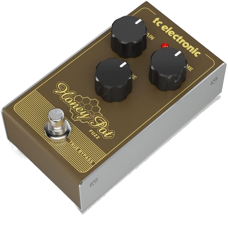 Tc Electronic Analog Fuzz Pedal Wide Gain Range Analog Circuit Design True Bypass HONEY POT FUZZ
