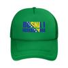 Bosnia and Herzegovina Flag Casquette  Unisex Outdoor Hats  Adjustable Snapback Cap Casual Baseball Caps