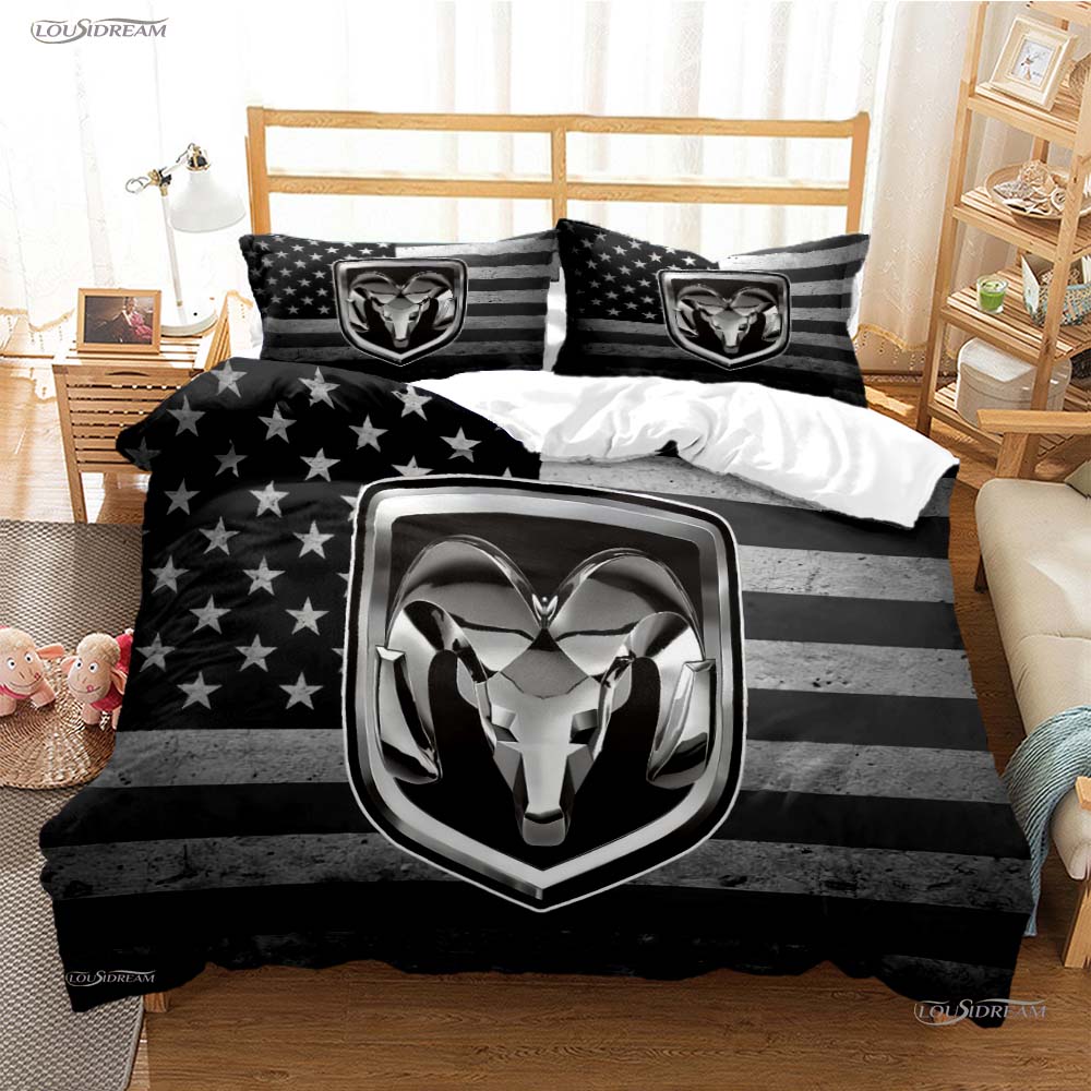 Comforter Sheep Head Car Casal All Season Comforter Bedding Set Soft And S Boys Single/Double/Queen/King