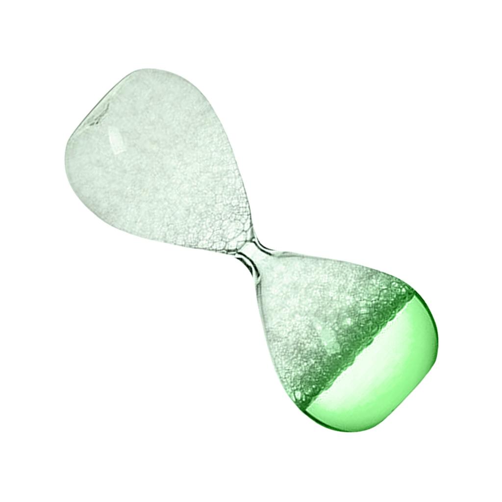 Элегантные стеклянные песочные часы с перетекающими пузырьками, светящиеся в темноте, декоративный таймер для гостиной