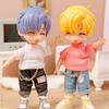 1 шт. Новая одежда для кукол ob11 bjd Футболка Джинсовые шорты для 1/12 bjd obitsu11ob11 molly кукольные аксессуары Одежда