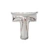 Silver 16-Inch Letter Aluminum Foil Balloons for Decoration (US Version)