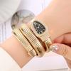 Luxury Ladies Quartz Watch Fashion Gold Ladies Watches Clock High-quality Stainless Steel Bracelet Wristwatch Gifts