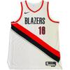 Памятная майка NBA Player Edition Blazers Yang Hansen 16 Домашняя трикотажная с логотипом Баскетбольная майка Мужская майка CW3388-100