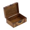 Wooden Box Antique Jewelry Storage Box Case Scene Props Dressing Table Home Decoration