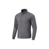 Fitness Series Solid Color Stand Collar Sports Hoodie Men Hoodies Smoke-Gray AWDT799-3
