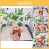 Plush 15cm Lovable Teddy Bear Keychain Cute Christmas Decoration For Couples Gift